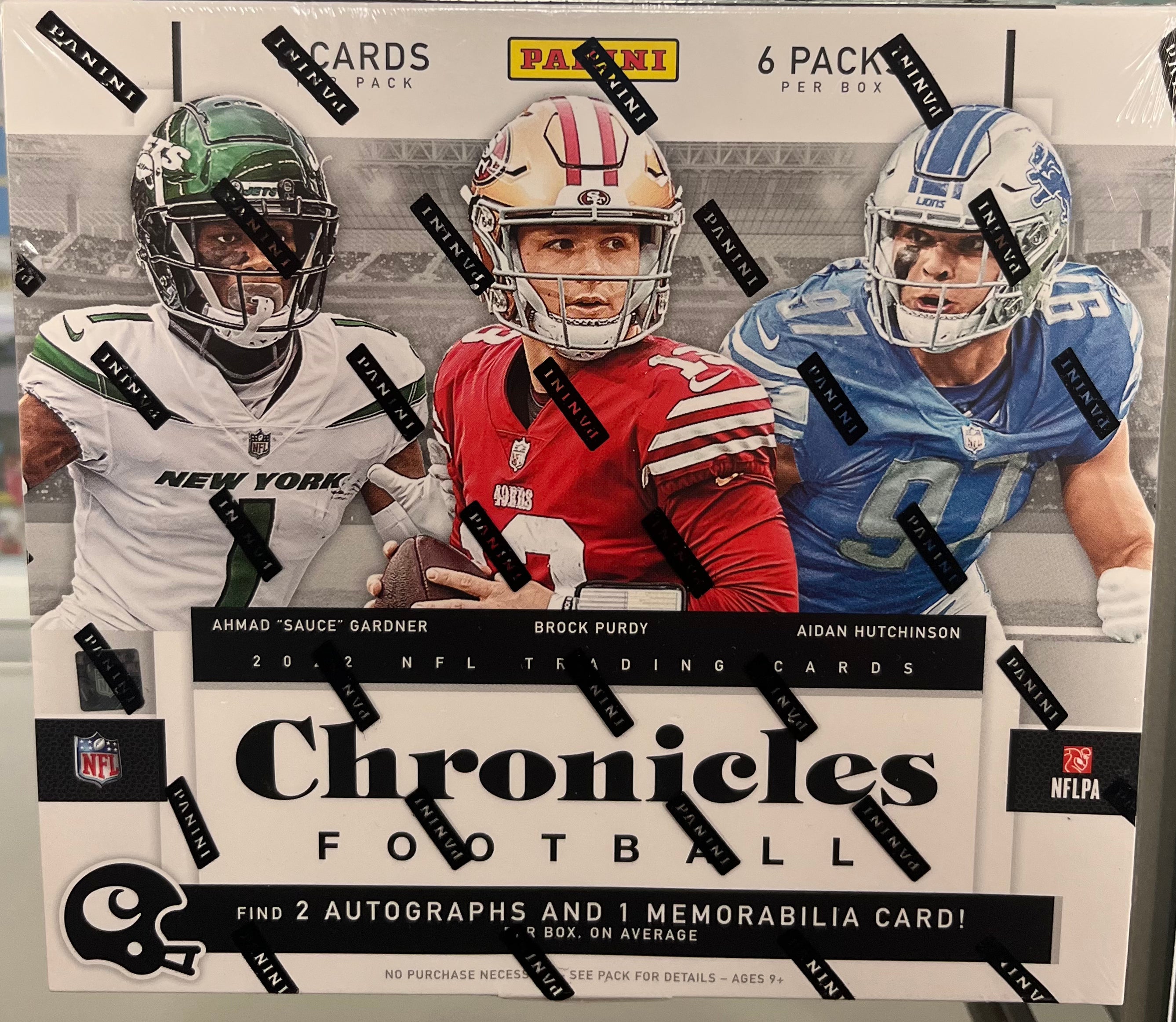 2022 Chronicles Football Hobby Box Wow Sports Cards USA