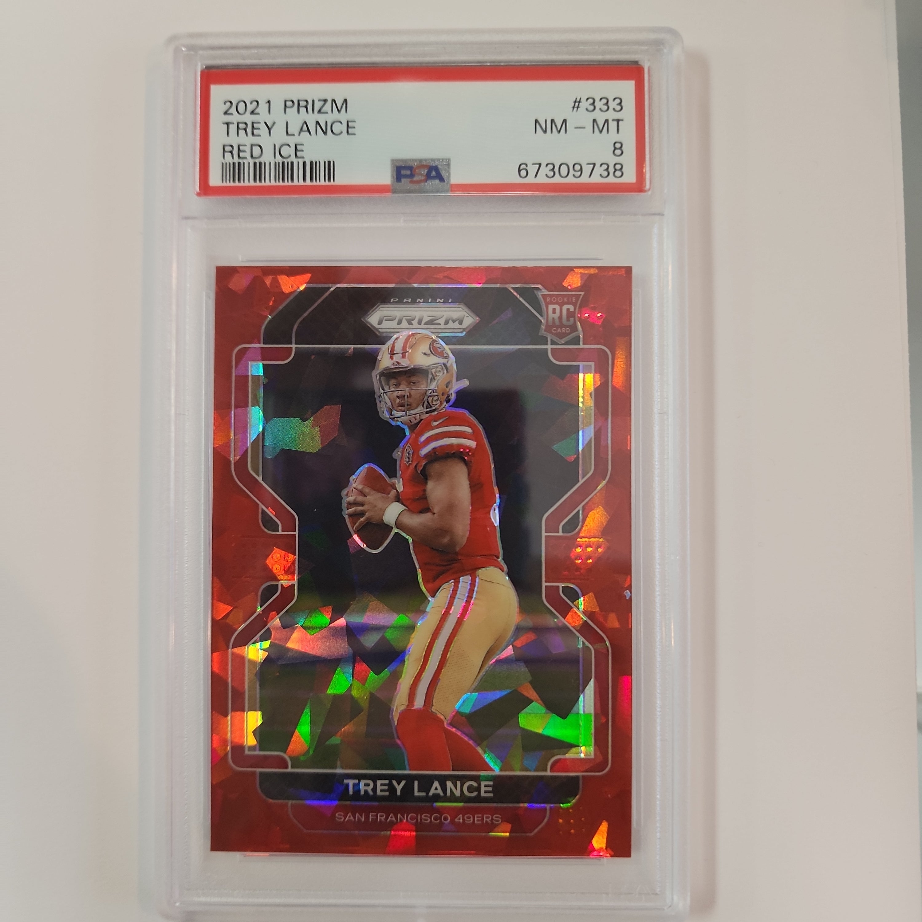 : 2021 Panini Prizm Trey Lance Rookie Card