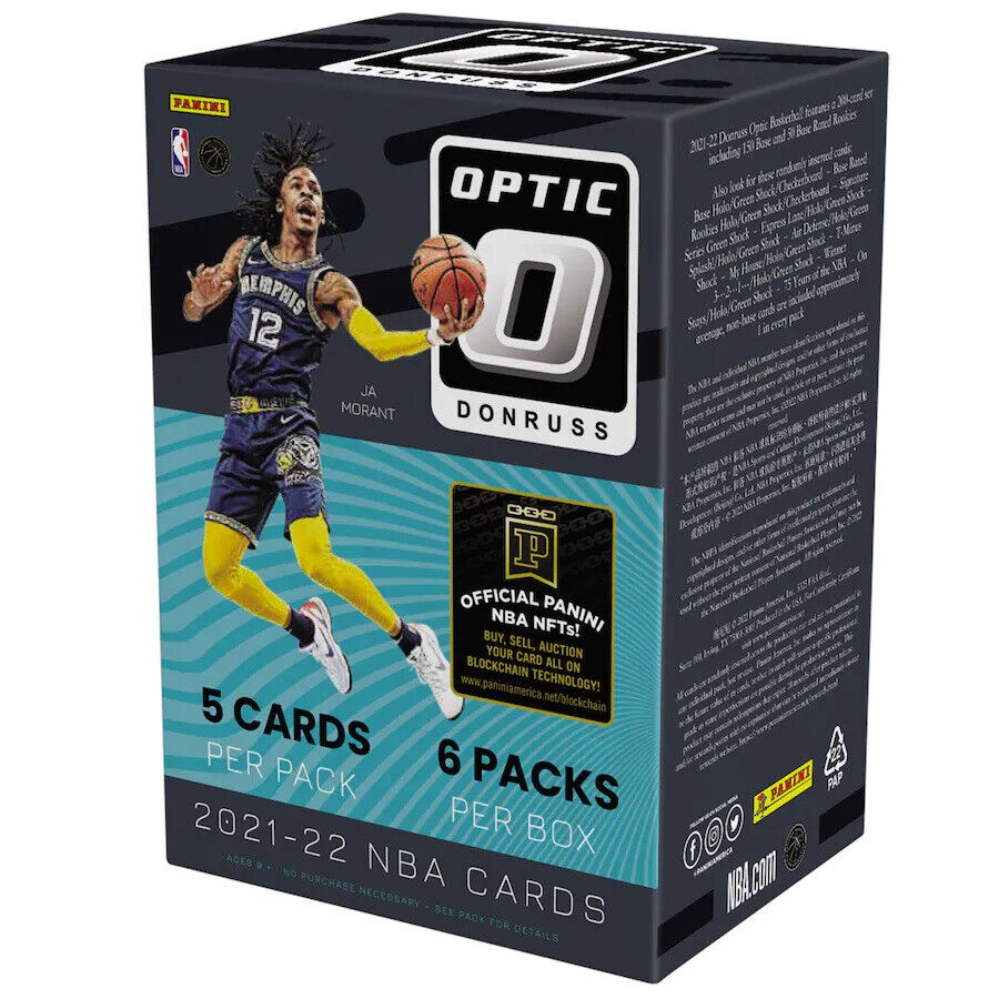 2021-22 Donruss Optic Basketball Blaster Fanatics Exclusive – Wow Sports  Cards USA