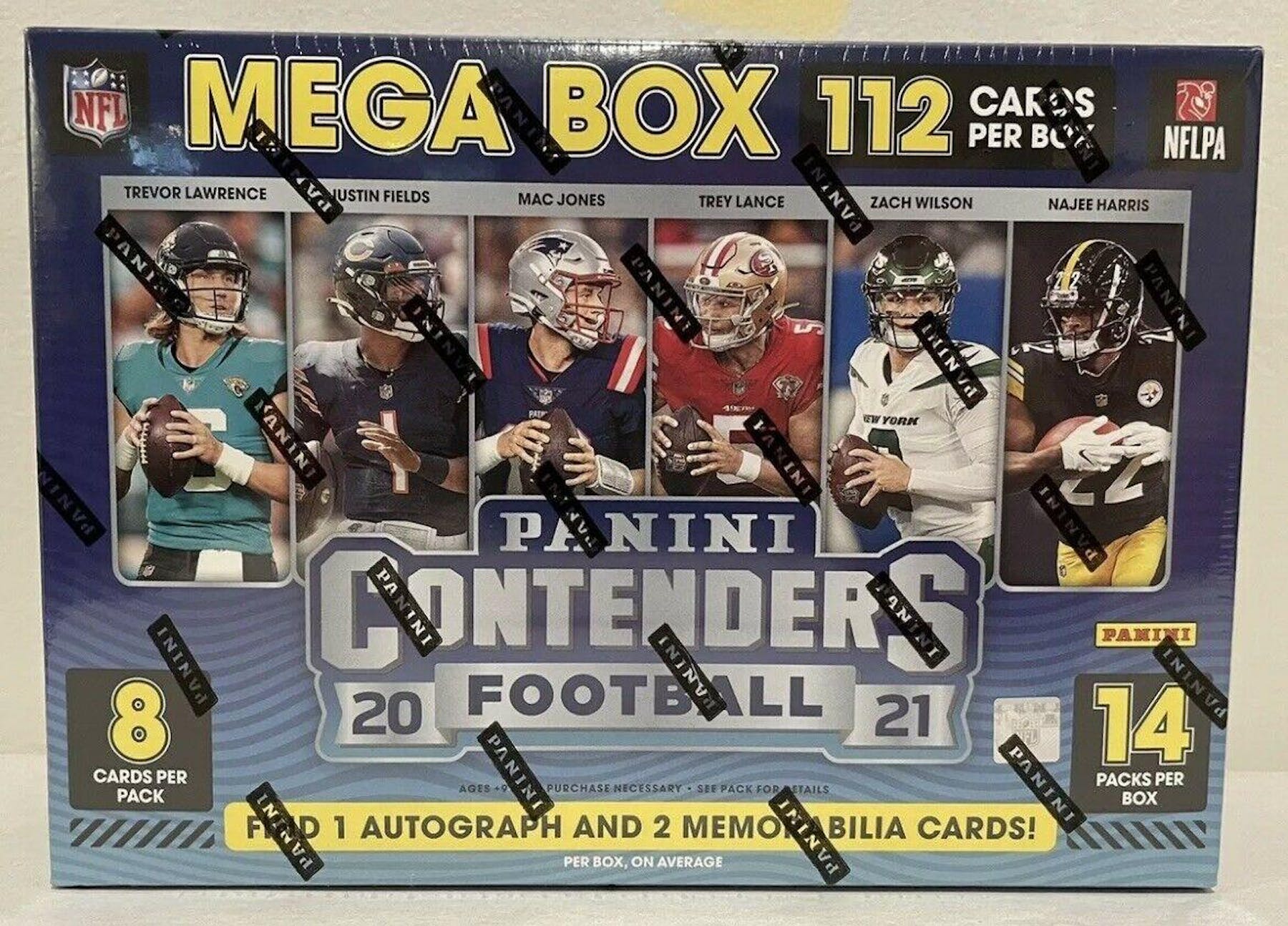 2021 Panini Contenders Football 11-Pack Blaster Box (Sapphire Parallels!)  (Fanatics)