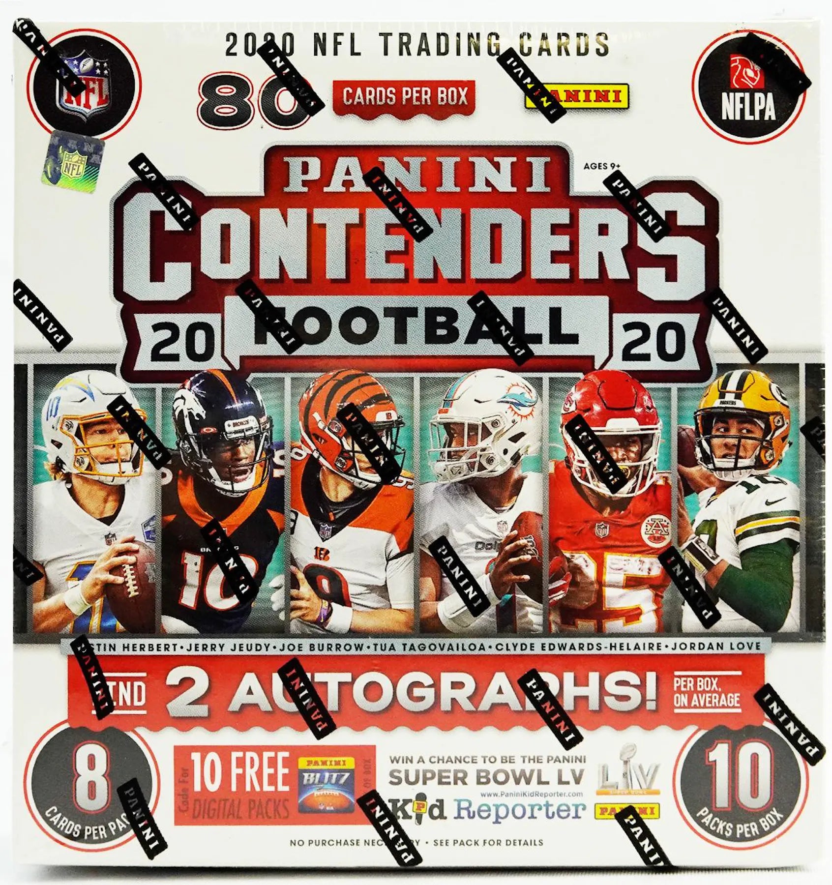 2021 Panini Contenders Football Fanatics Blaster Box