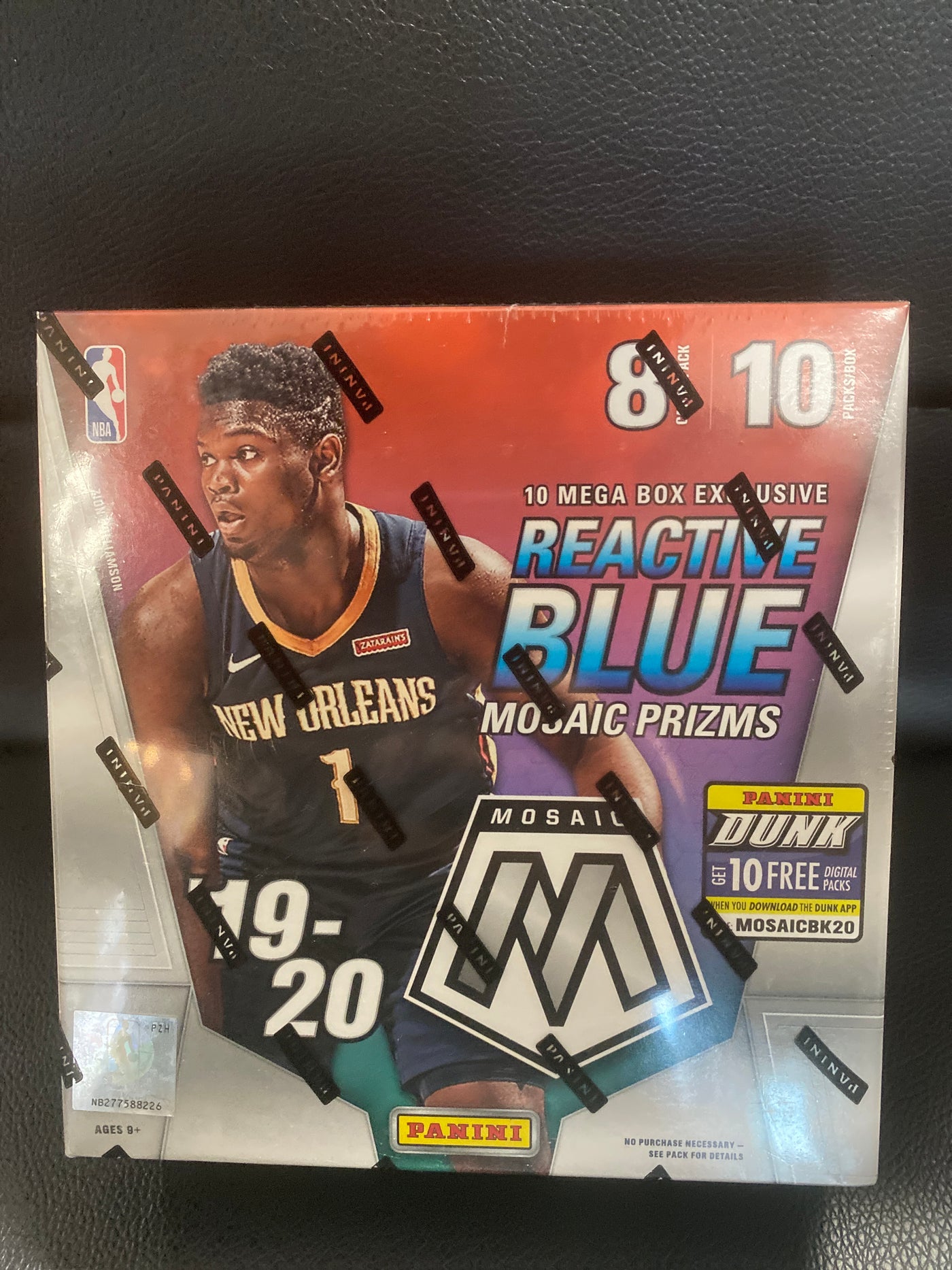 2019-2020 Panini Mosaic Mega Box Exclusive