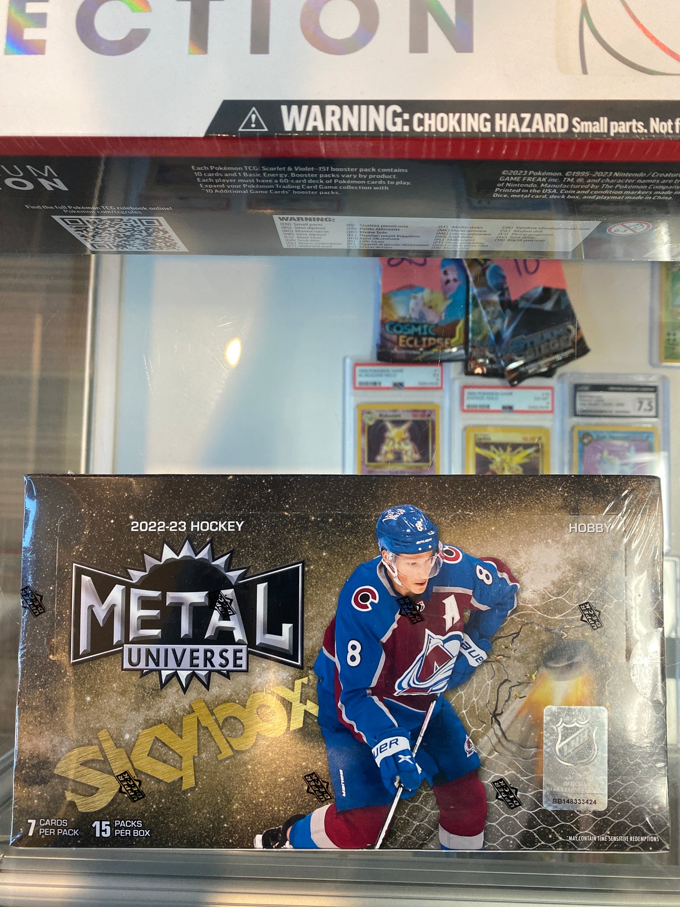 2022-2023 Upper Deck Hockey Metal Universe Skybox Hobby