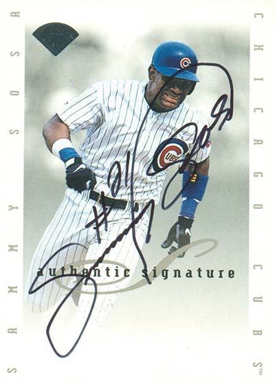 1996 Leaf Signature Series Baseball Box (Sealed)