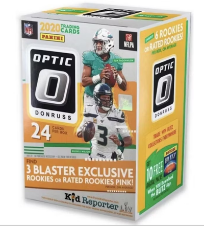 2020 Panini Donruss Optic Football Blaster Box