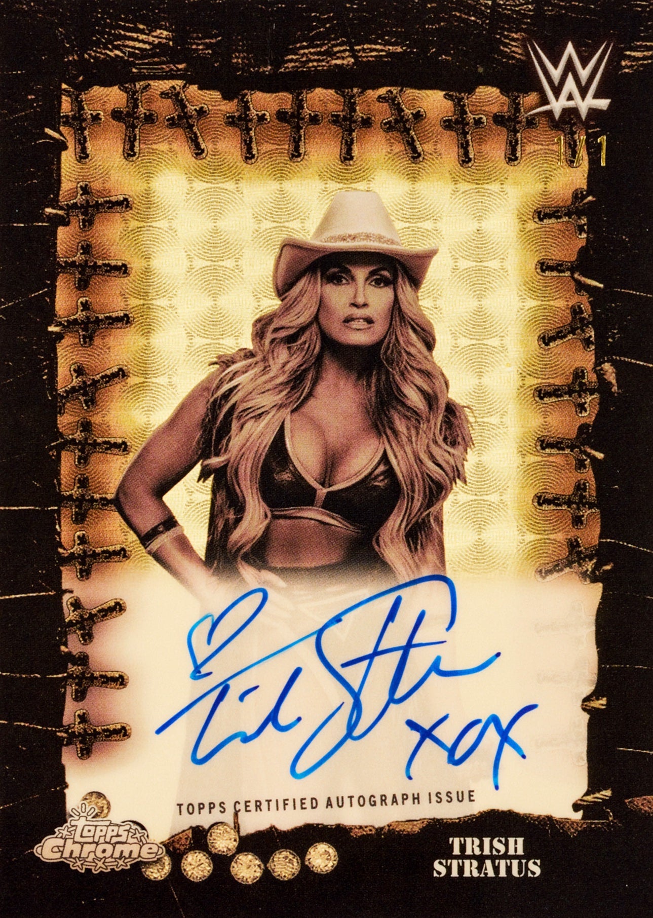 2025 Topps Chrome WWE x Cactus Jack Hobby Box