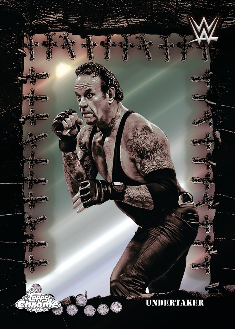 2025 Topps Chrome WWE x Cactus Jack Hobby Box