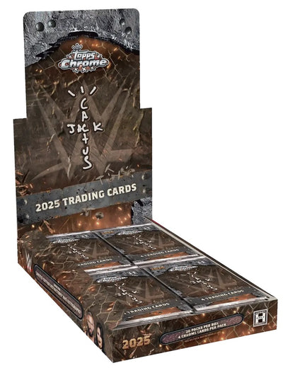 2025 Topps Chrome WWE x Cactus Jack Hobby Box