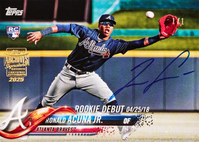 2025 Topps Archives Signature Series Baseball Hobby Box