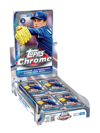 2025 Topps Chrome MLB Hobby Box