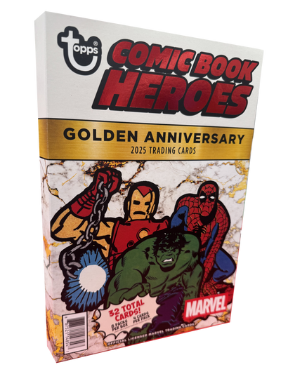 2025 Marvel Comic Book Heroes 1975 Golden Anniversary Hobby Box