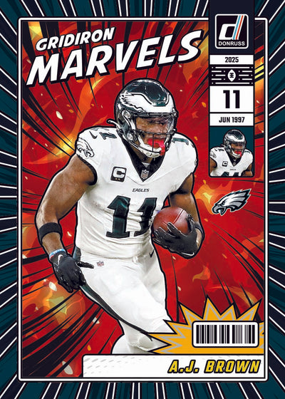 2025 Panini Donruss NFL Hobby Box