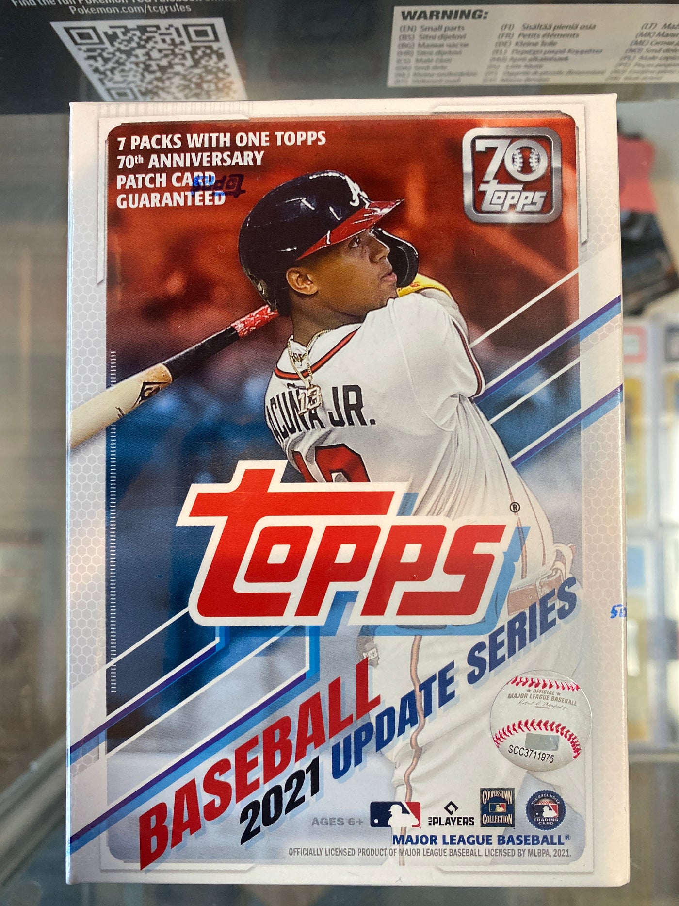 2021 Topps Baseball Update Series Blaster