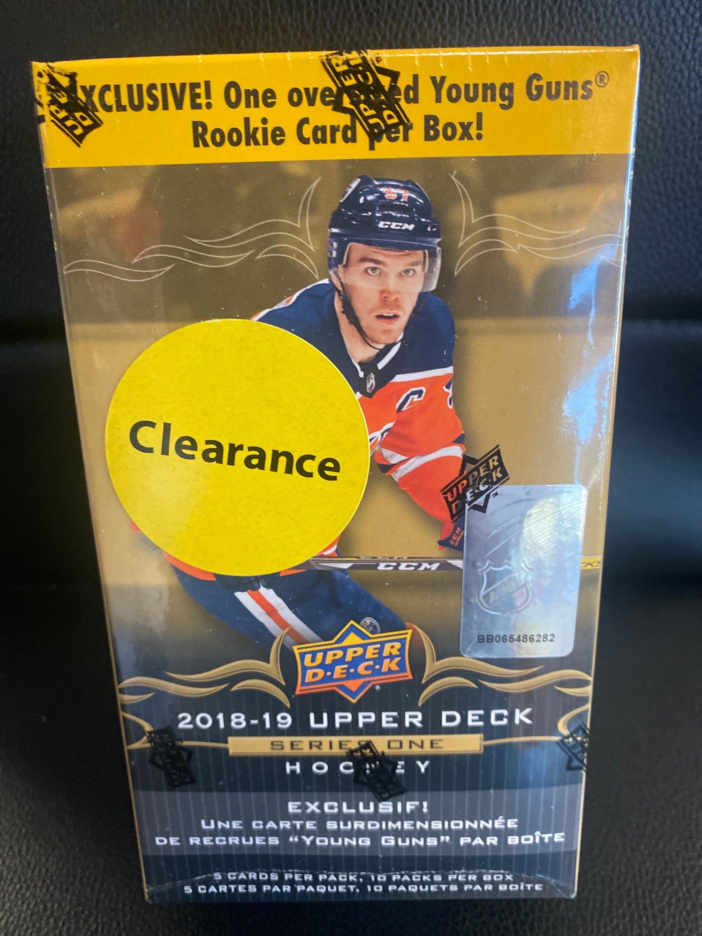 2018-2019 Upper Deck Series One Blaster