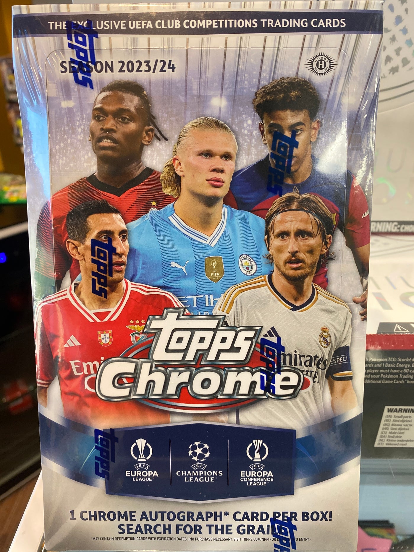 2023-2024 Topps Chrome UEFA CLUB Hobby