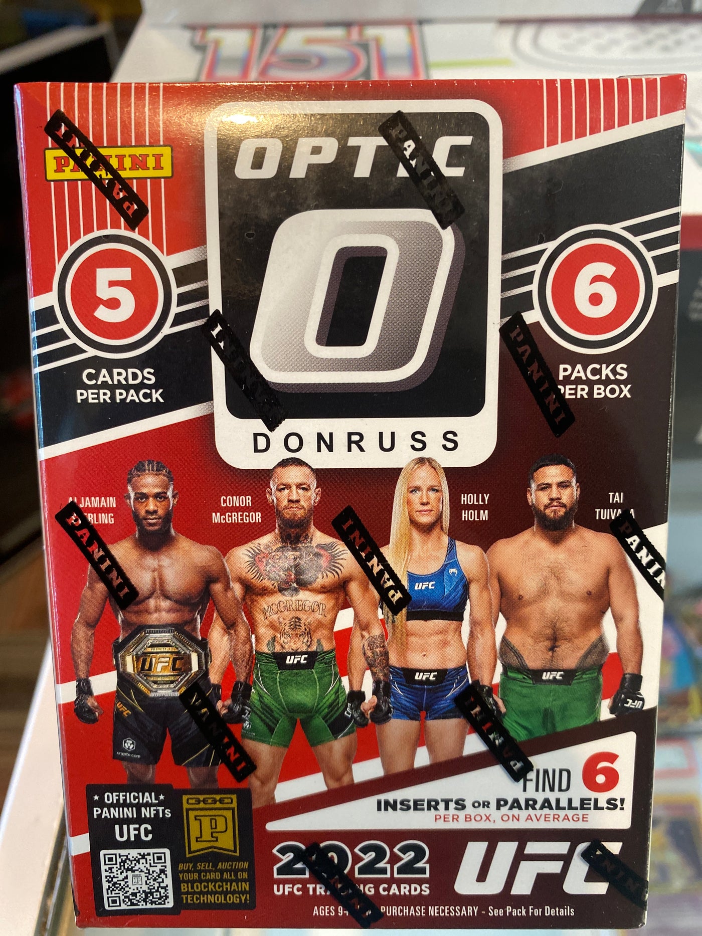 2022 Panini Donruss Optic UFC Blaster