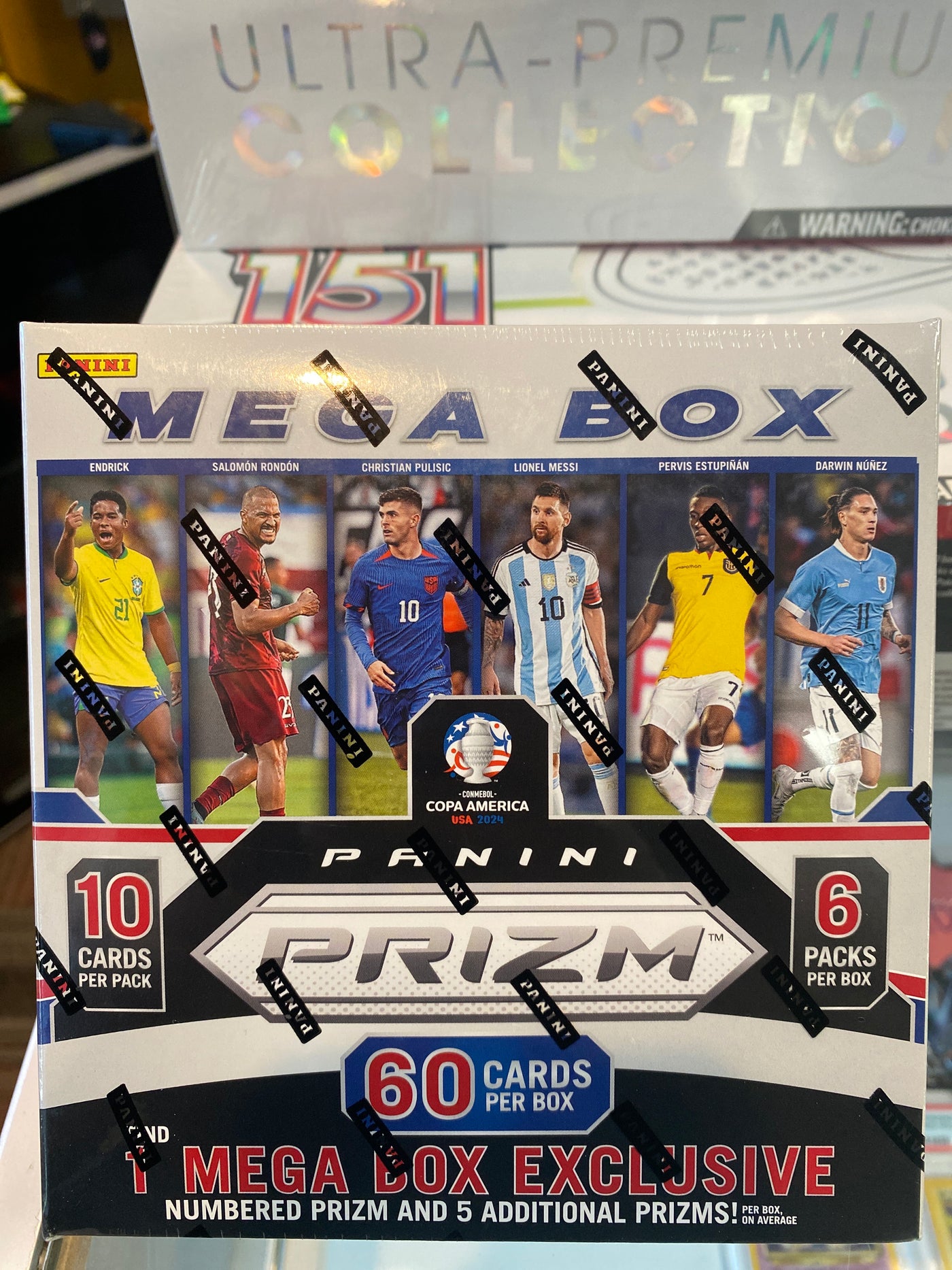 2024 Panini Prizm Copa America Mega Box