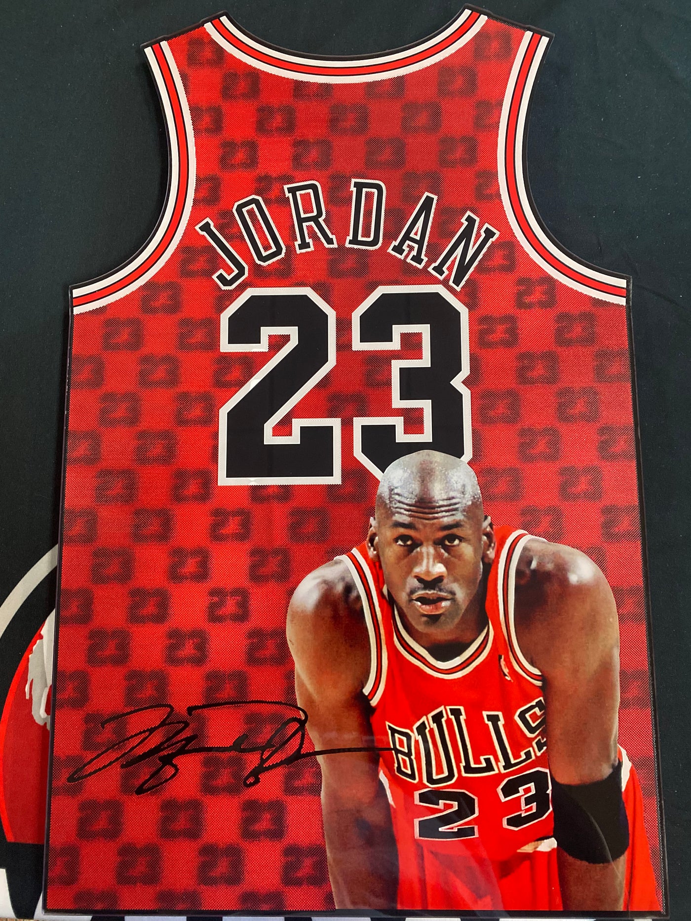 Michael Jordan Tridelix Jersey Print