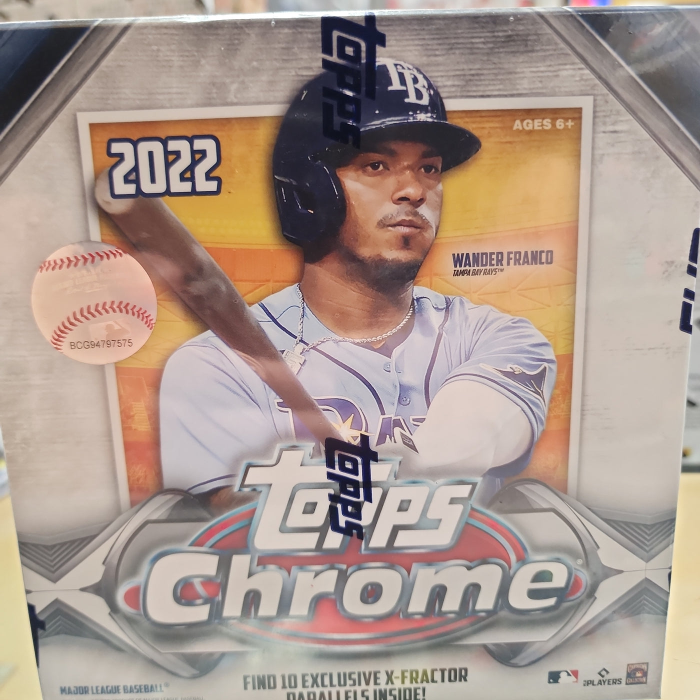 2022 Topps Chrome Baseball Hobby Jumbo Box