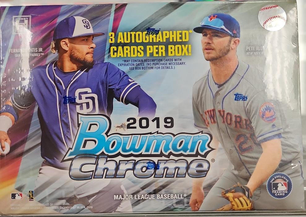 2019 Bowman Chrome HTA Hobby Box