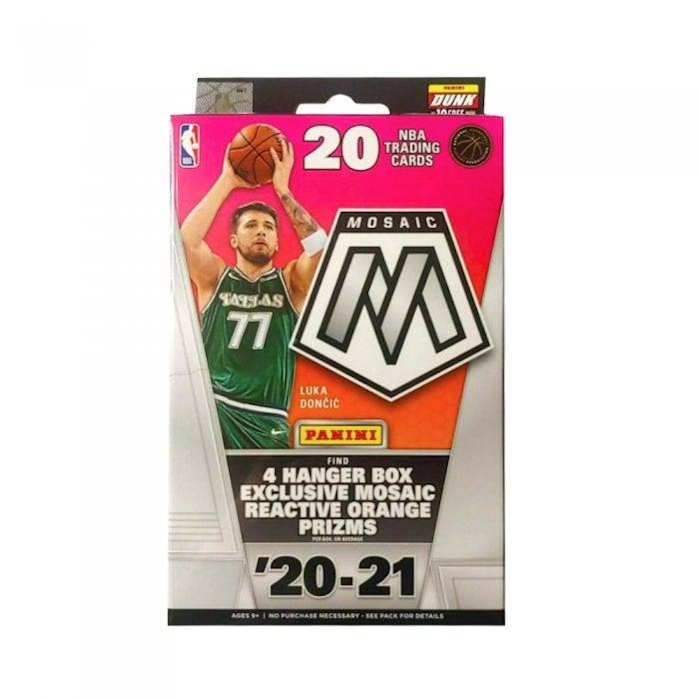 Panini 2020/21 Mosaic Basketball Hanger Box