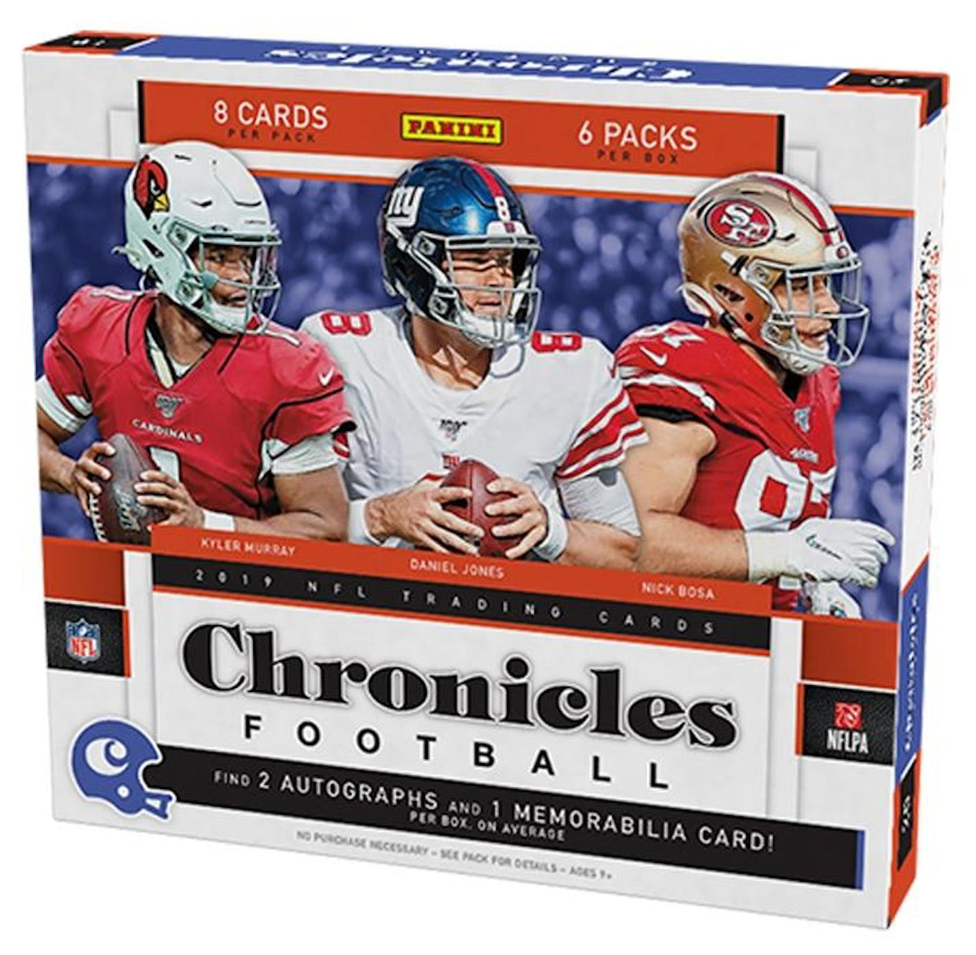 2019 Chronicles Football Hobby Box