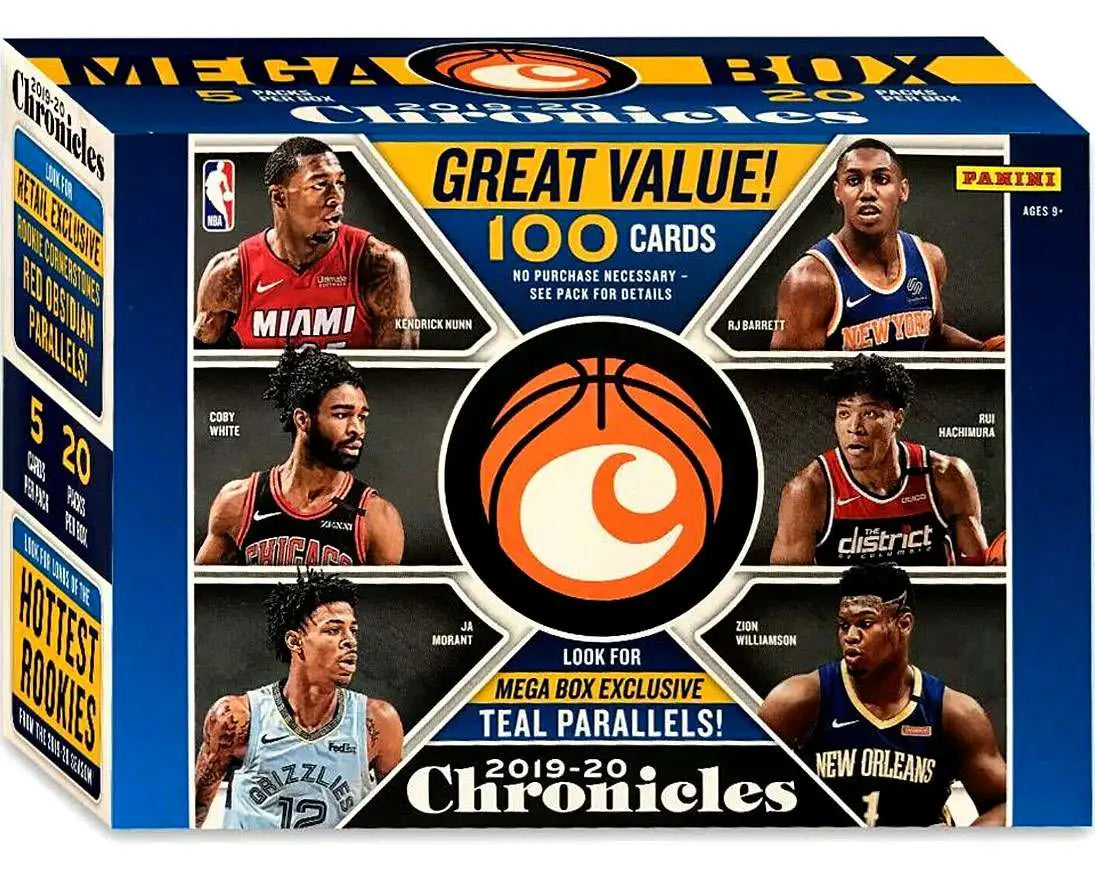 Panini 2019/20 NBA Chronicles Basketball 100-Card Mega Box