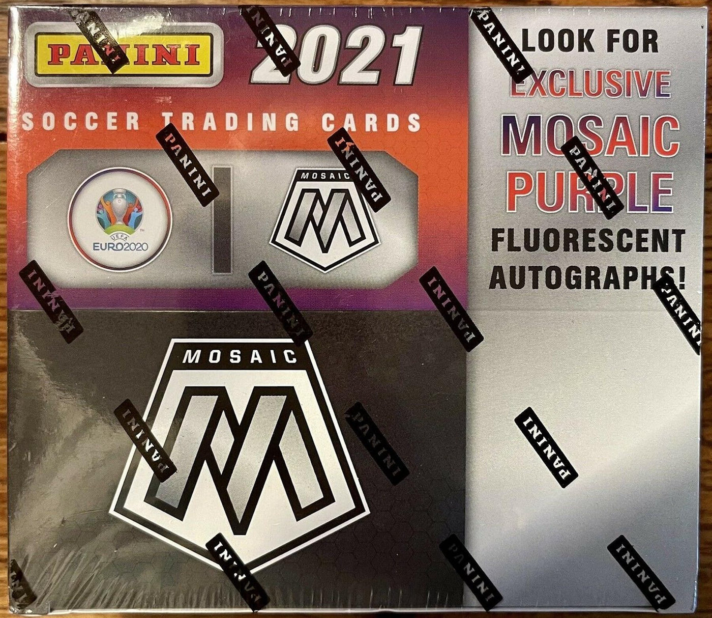 Panini 2020/21 Mosaic UEFA Euro 2020 Soccer Retail Box