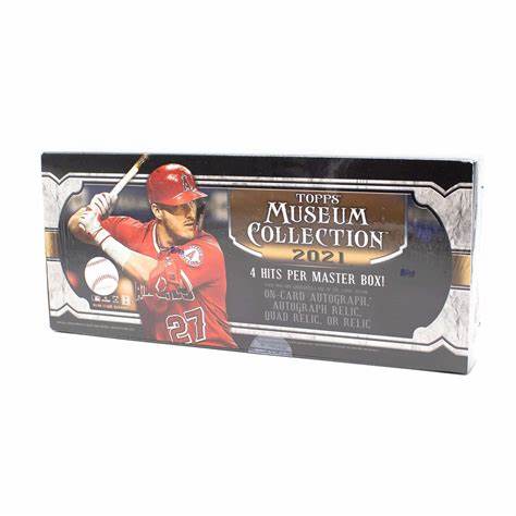 2021-Topps Museum Collection Baseball Master Box
