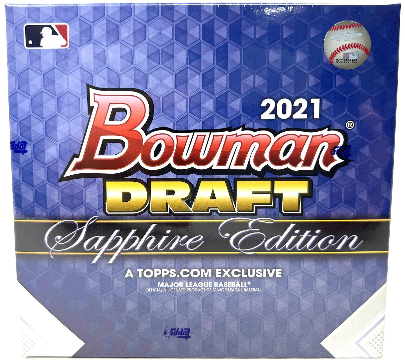 Topps 2021 Bowman Draft Sapphire Edition Baseball Hobby Box