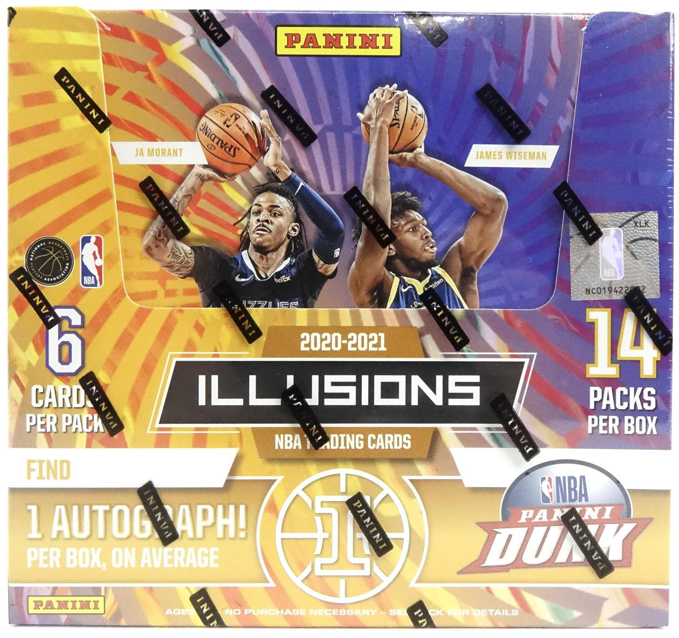 Panini 2020/21 Illusions Basketball Hobby Box