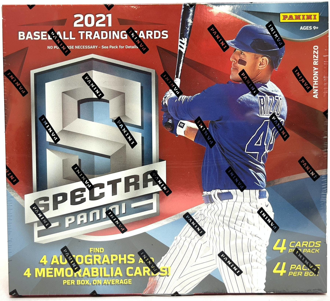 2021 Panini Spectra Baseball Hobby Box