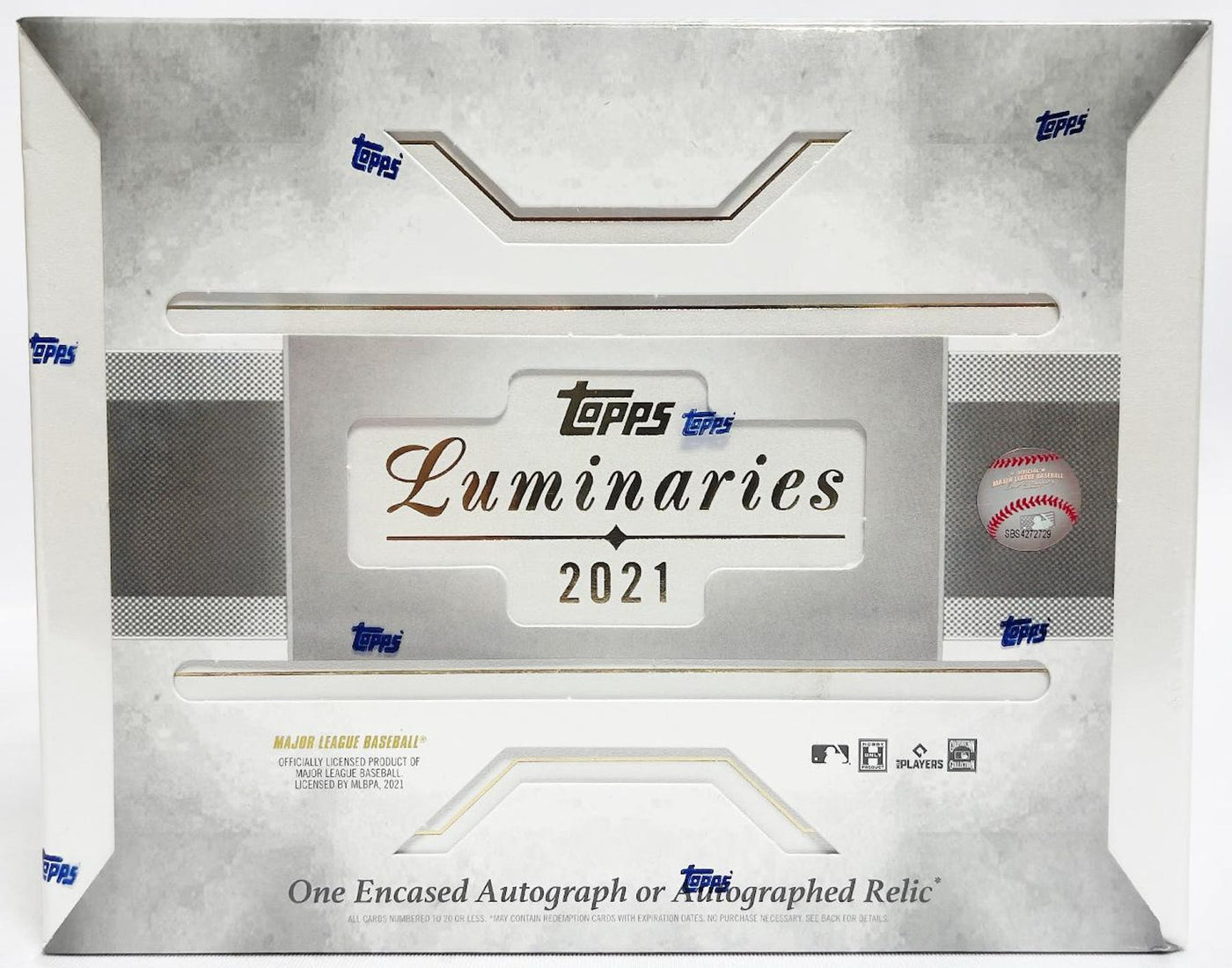 Topps 2021 Topps Luminaries Baseball Hobby Box
