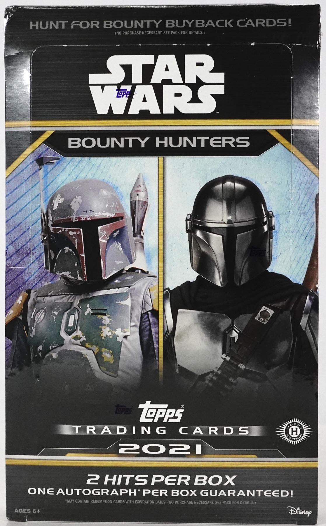 Topps 2021 Star Wars Bounty Hunters Hobby Box