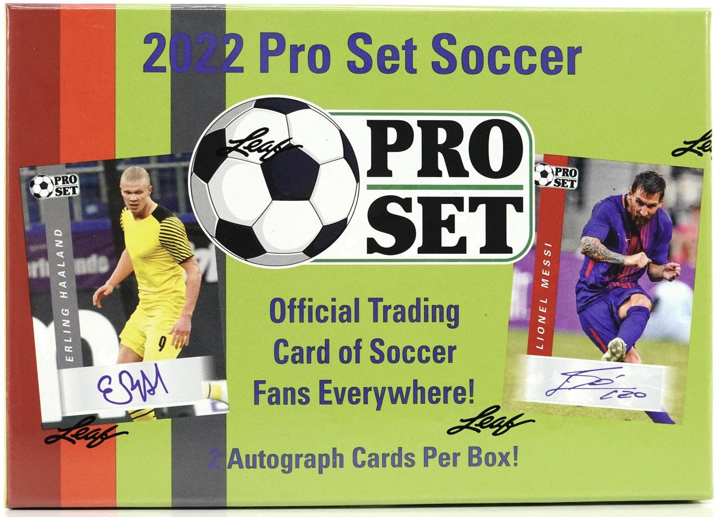 2022 Leaf Pro Set Soccer Hobby Box