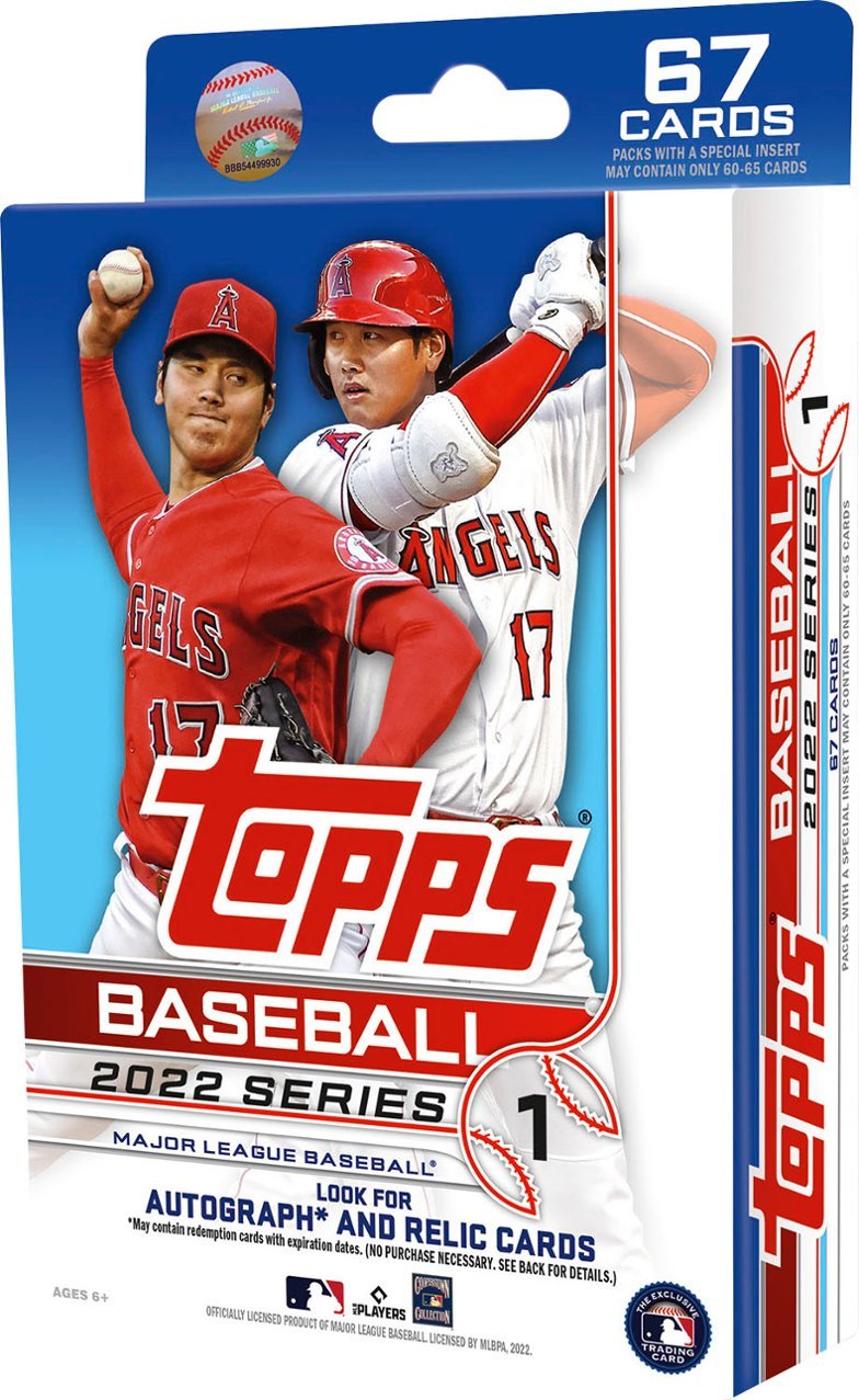 2022 Topps Series 1 Baseball Hanger Box