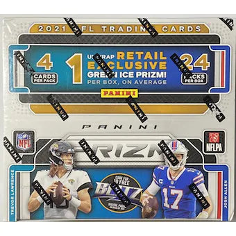 2021 Prizm Football Retail 24-Pack Box (Checkerboards)