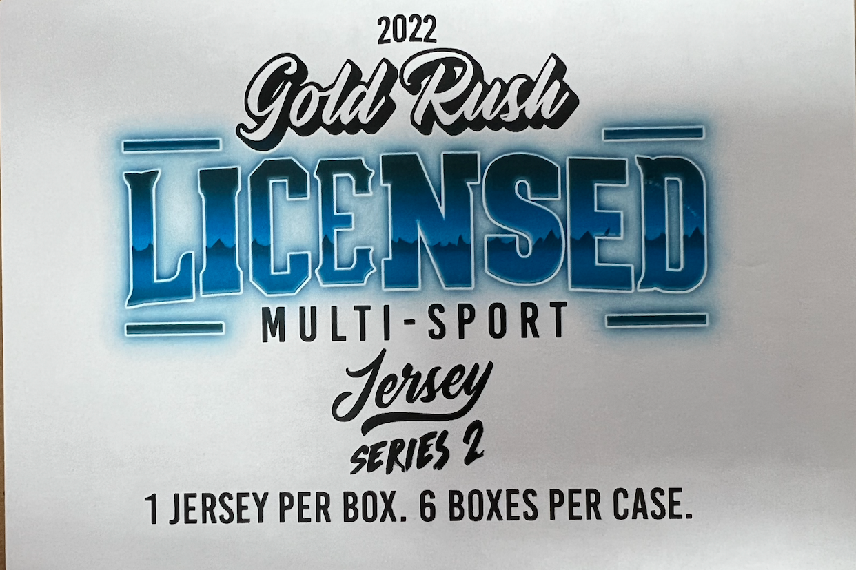 Gold Rush Mystery Jersey - Multi Sport