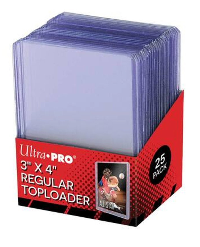Ultra Pro Toploaders: 3" X 4" Clear Regular (25ct)