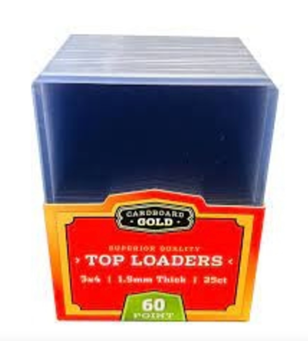 Cardboard Gold Top Loaders 60 Point