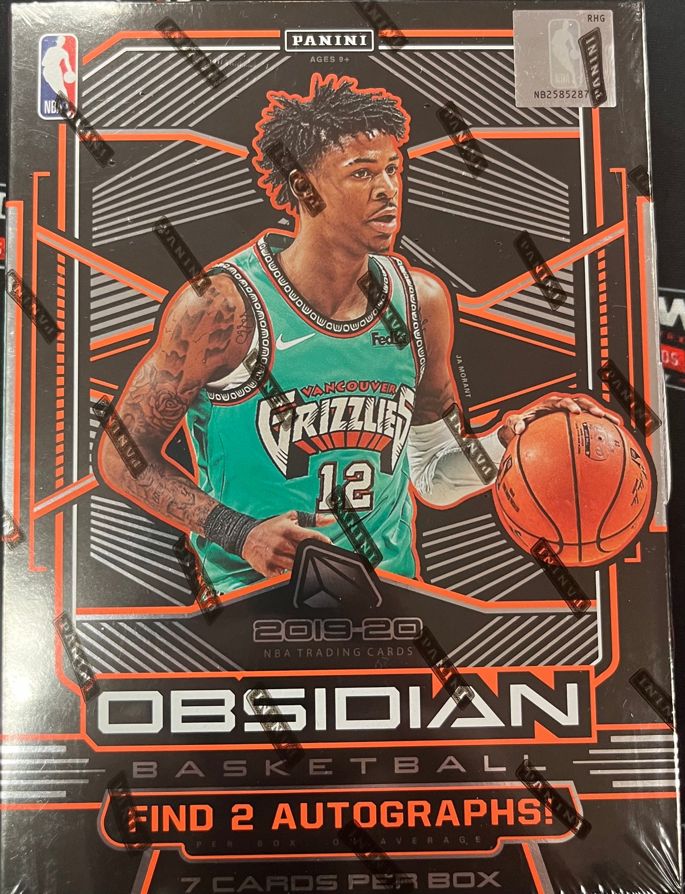 2019/20 Obsidian Basketball Hobby Box