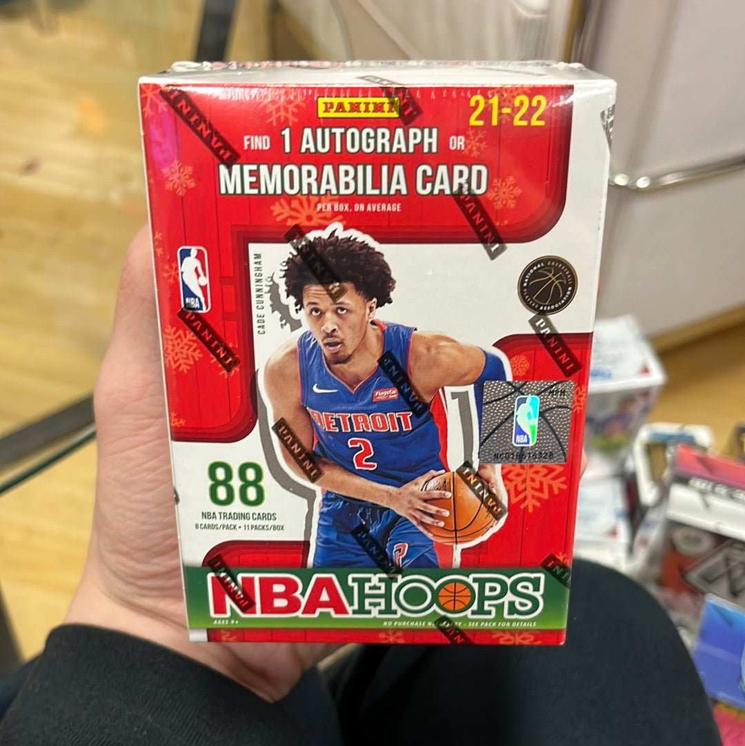2021-22 NBA Hoops Basketball Blaster Box