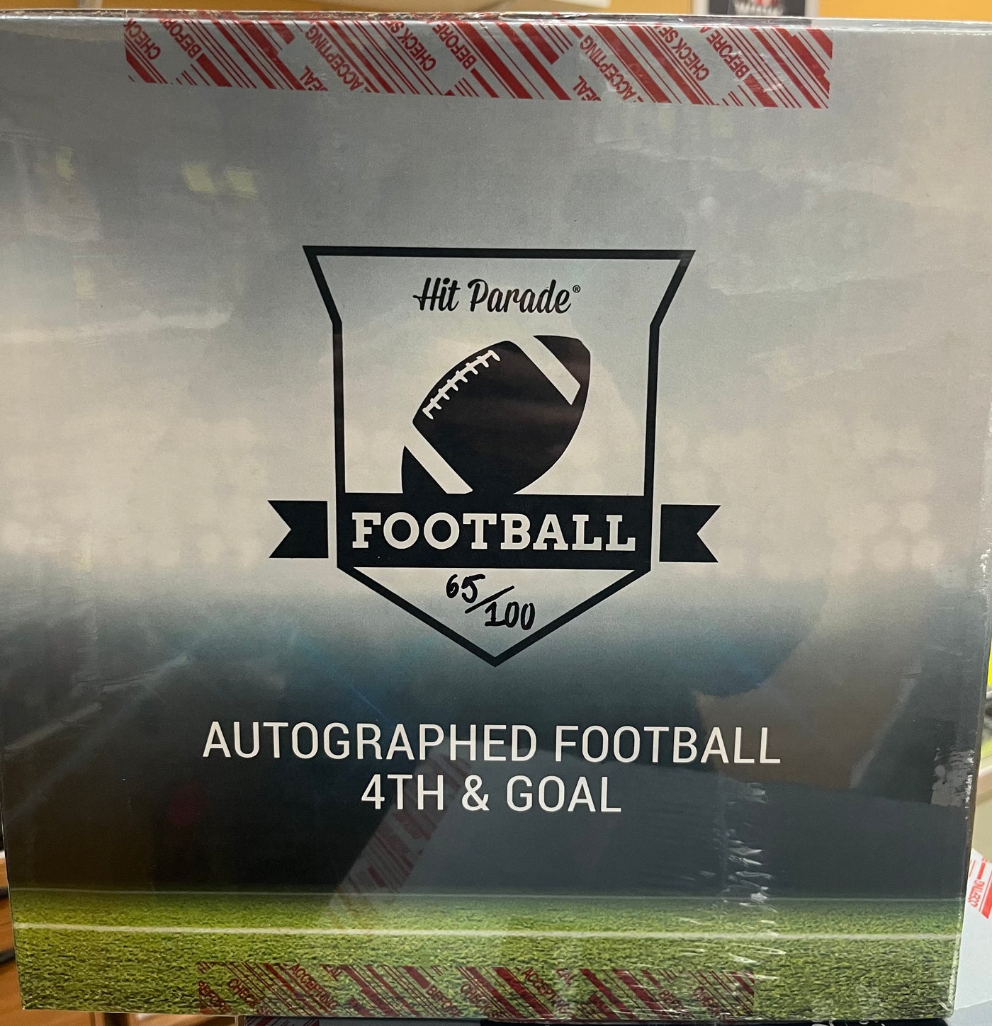 2022 Hit Parade 4th and Goal Autographed Football Series 2 Edition