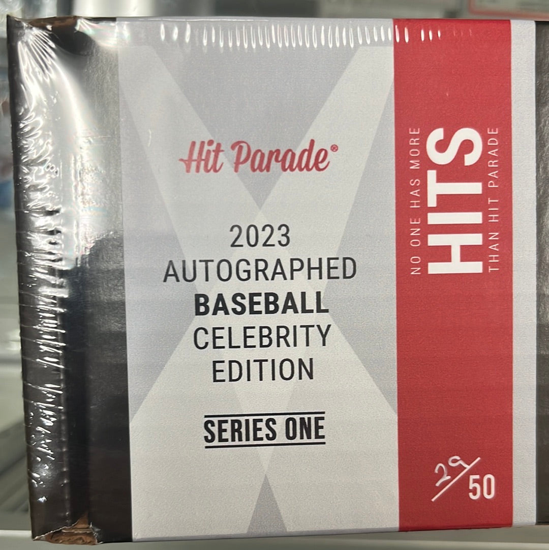 2023 Hit Parade Autographed Baseball Celebrity Edition Series One