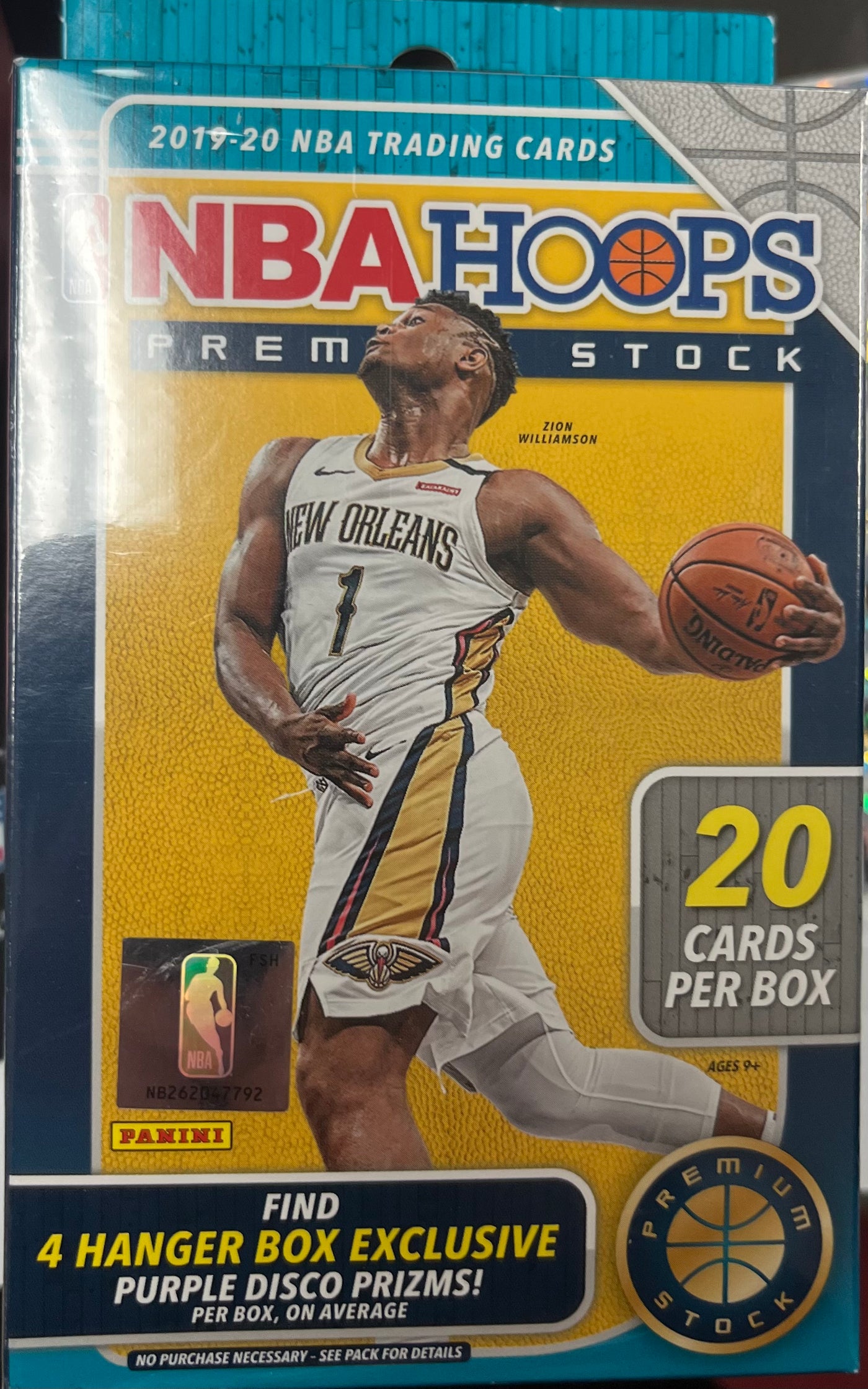 2019-20 NBA Hoops Hanger Box