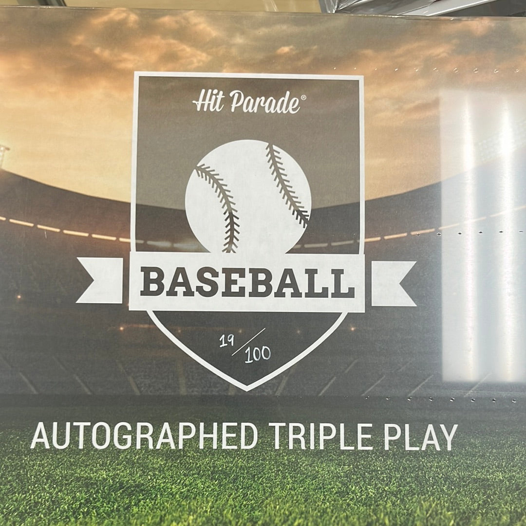 2022 Hit Parade Autographed Triple Play Baseball Series 7
