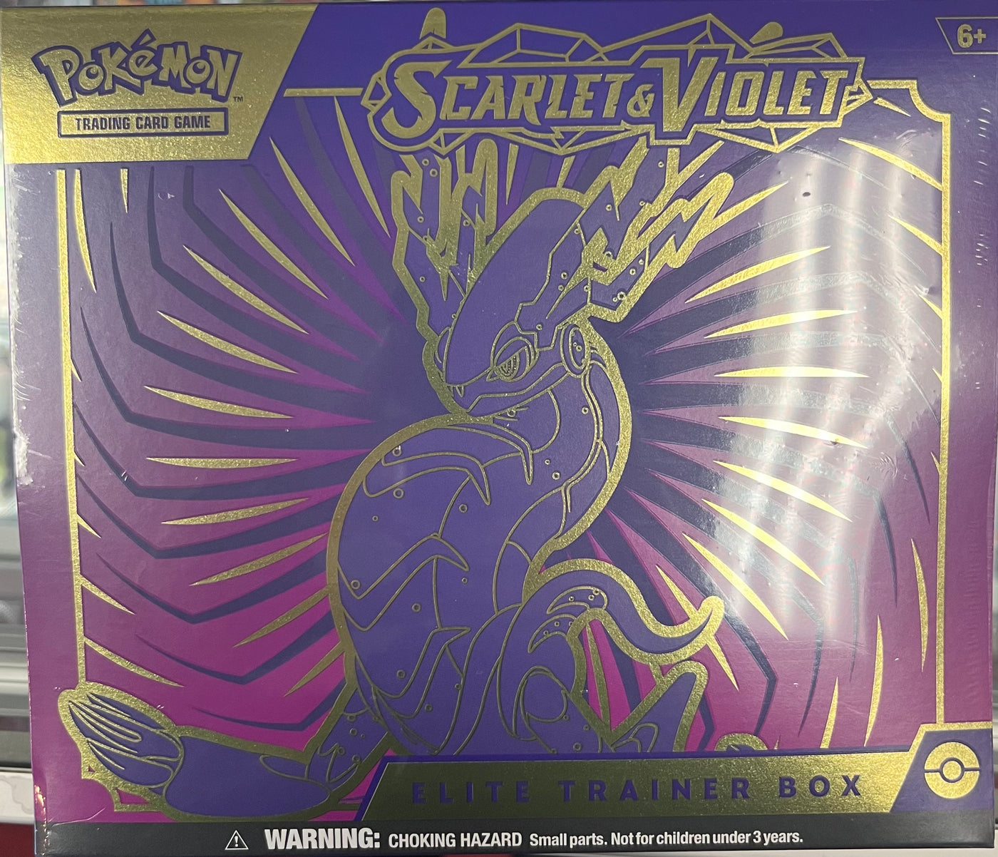 Pokémon Scarlet and Violet ETB (Violet)
