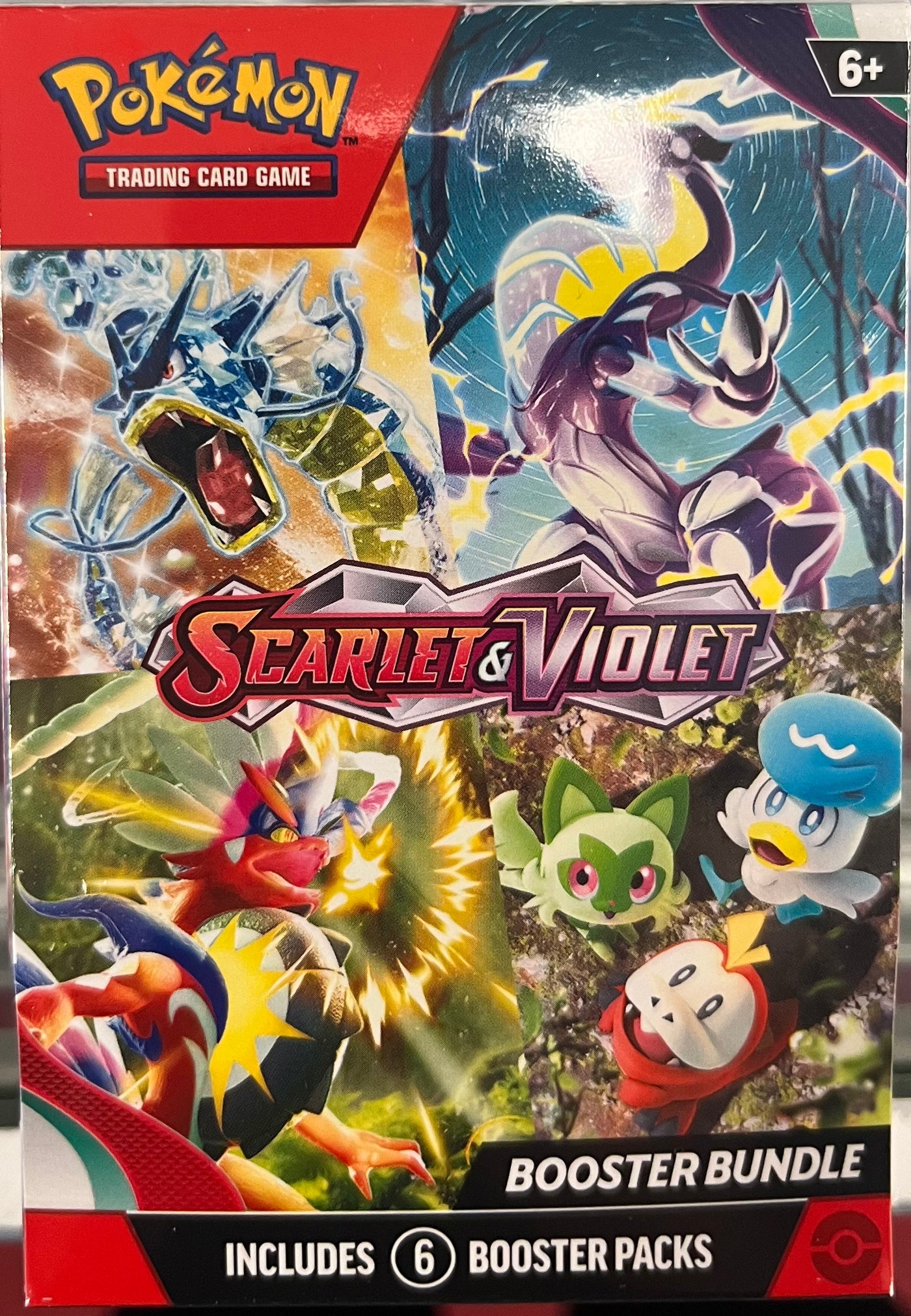 Pokémon Scarlet and Violet 6-Pack Booster Bundle
