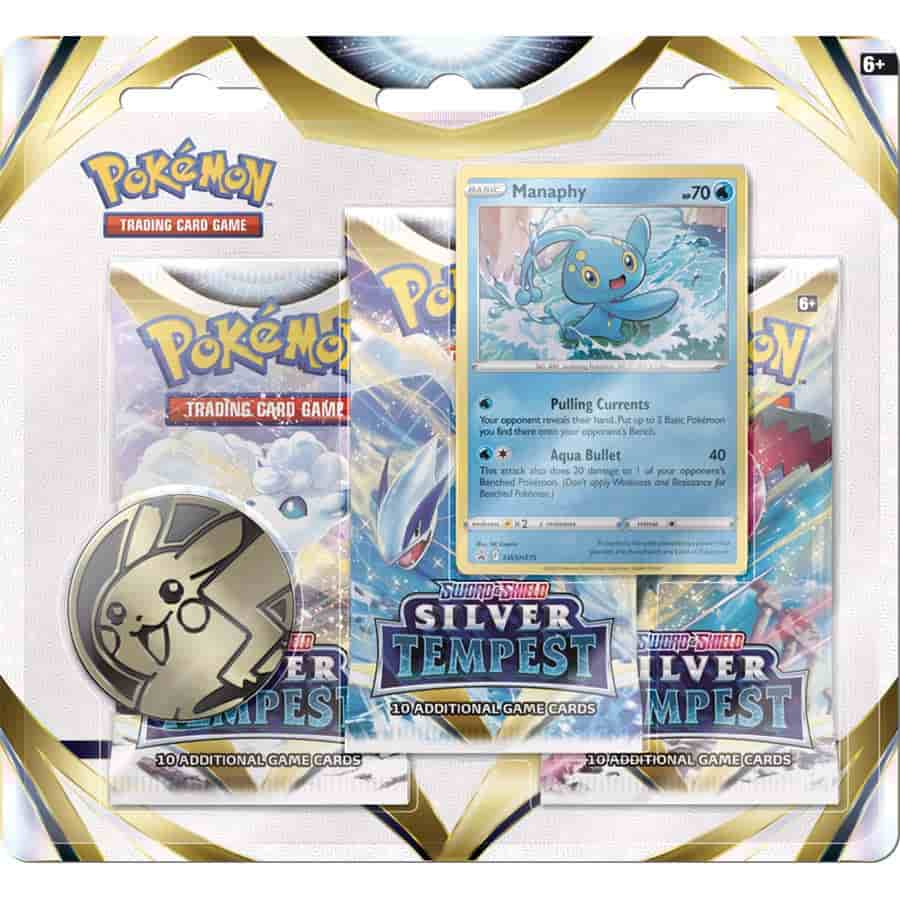 Pokémon: Silver Tempest 3-Pack Coin Blister